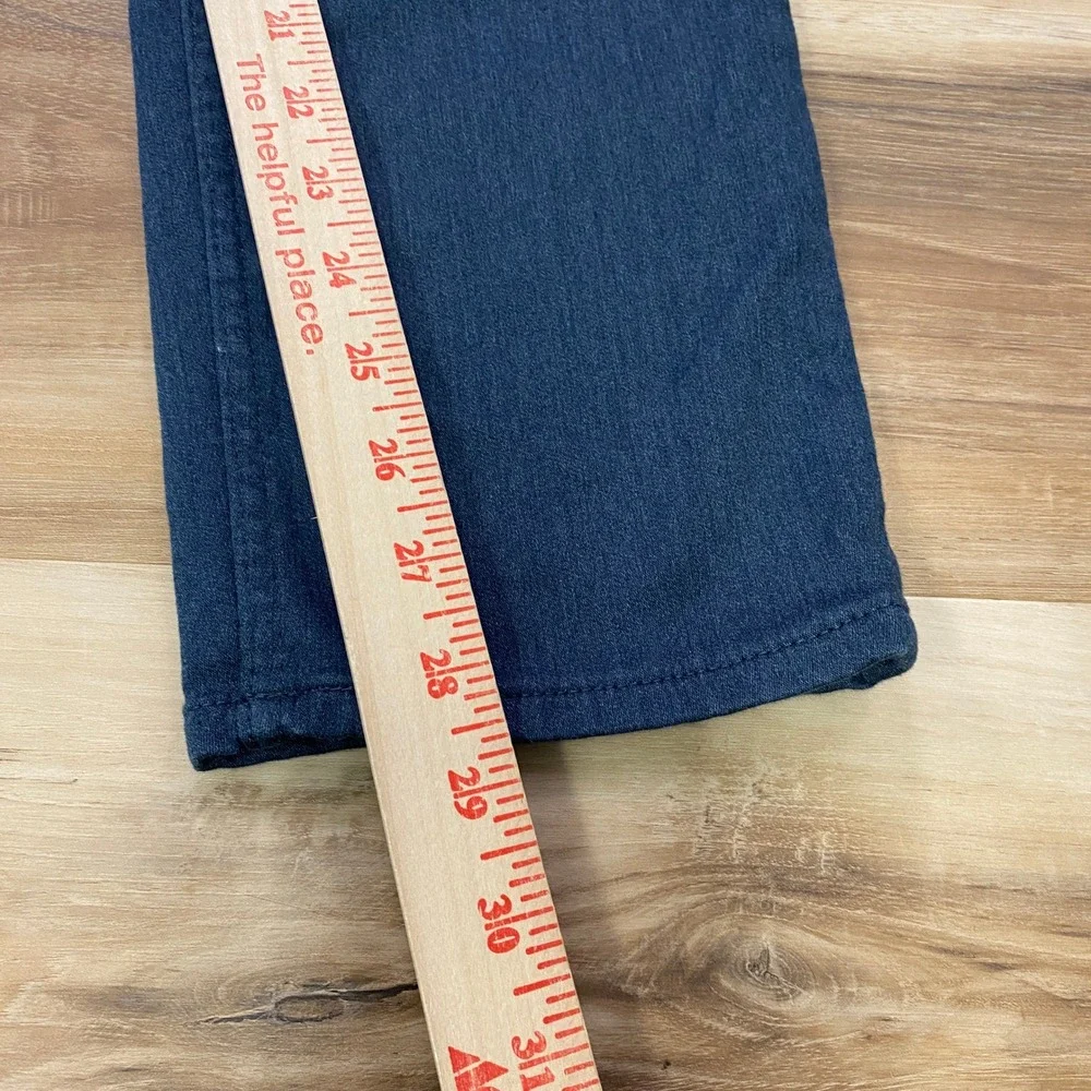 Banana Republic Traveler Pants 35x30 Skinny Fit Chino Cotton Blend Blue 5-Pocket